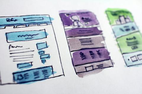 Premium landing page showcase